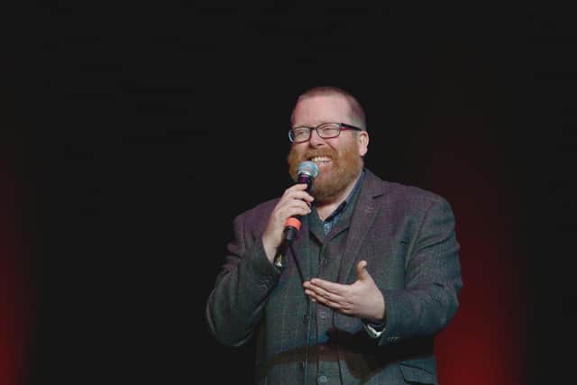 The planned documentary follows Frankie Boyle’s Tour of Scotland for BBC Two. Picture: contributed.