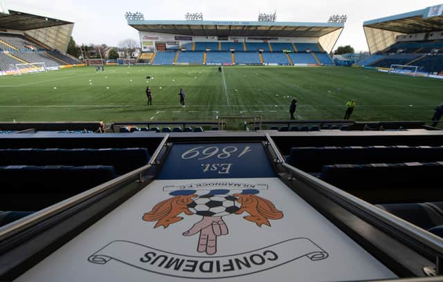 A Kilmarnock fan died following the Ayrshire derby. (Photo by Sammy Turner / SNS Group)