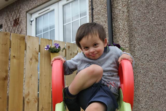 Three-year-old Benjamin has a chromosome disorder so rare the only other recorded case is his big sister Lily, five.