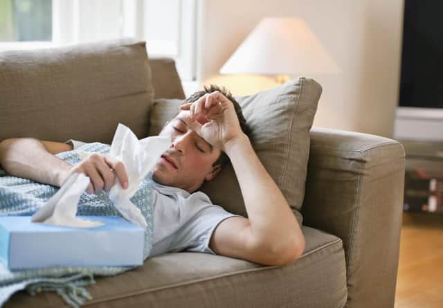 Suffering from Covid is not fun. Phot: Clerkenwell/Getty Images/Vetta