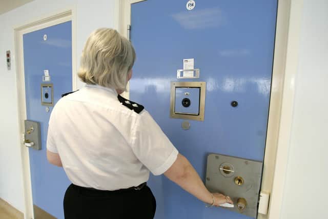 Inside HMP Cornton Vale, Scotland's only female prison. Image: Andrew Milligan/Press Association.