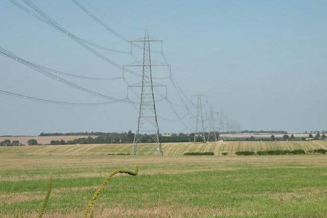The proposed 190km overhead line from Peterhead to Beauly has been redivided from five sections to 11 sections.