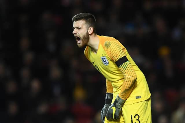 Angus Gunn has played for England Under-21s in the past.