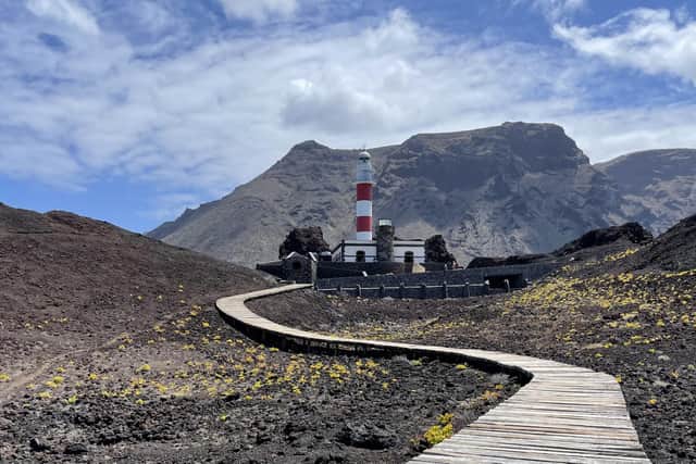 Punta de Teno lighthouse at Tenerife's most western point. Pic: Ben Mitchell/PA.