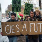 Extinction Rebellion climate activists (Photo: Extinction Rebellion Scotland).