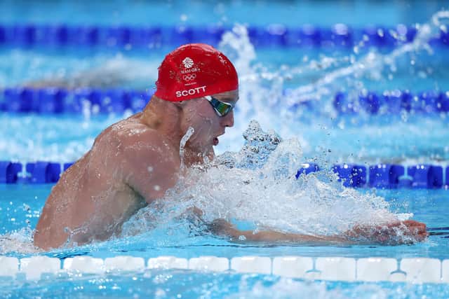 Duncan Scott's Olympics have come to an end.