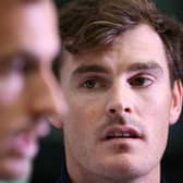 Jamie Murray, right, has defended the Covid-19 protocols at the National Tennis Centre after criticism from brother Andy, left, whose positive test forced him to miss the Australian Open. Picture: Andrew Milligan/PA Wire