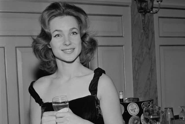 The actress at a party in April 1961 (Picture: Evening Standard/Hulton Archive/Getty Images)