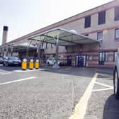 The Borders General Hospital near Melrose.