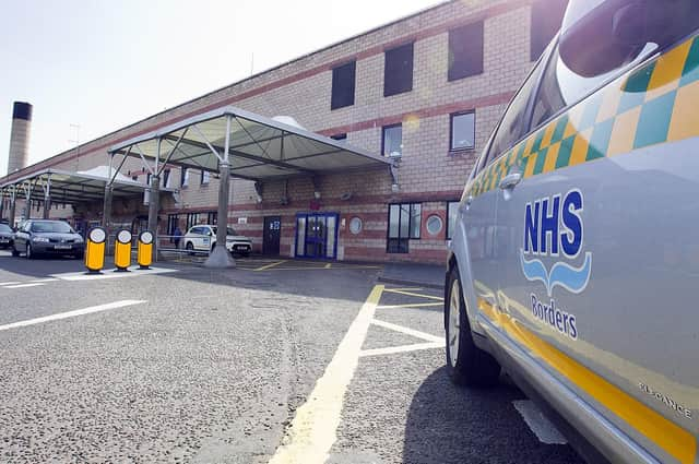 The Borders General Hospital near Melrose.