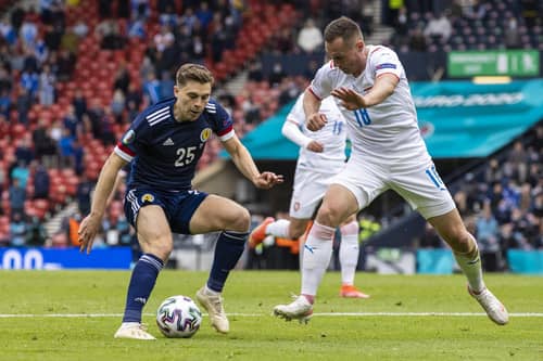 James Forrest's last match for Scotland was at Euro 2020 against Czech Republic.