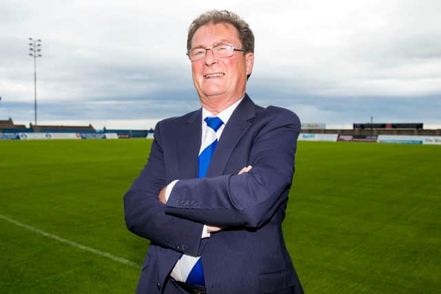 Peterhead chairman Rodger Morrison reckons all of football should be stopped. Picture: SNS