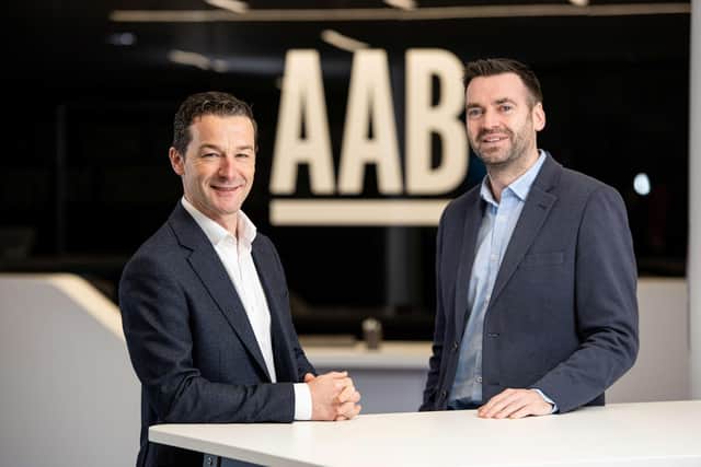 Derek Mitchell, chief operating officer (left) and Steven Fraser, managing partner, Aberdeen, both at AAB.
