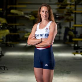 Karen Bennett at the official announcement of the GB Olympic rowing team at Redgrave Pinsent Rowing Lake. Picture: Justin Setterfield/Getty Images for British Olympic Association
