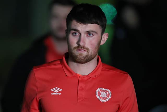 Hearts defender John Souttar is weighing up offers from Rangers and several English clubs. (Photo by Ian MacNicol/Getty Images)