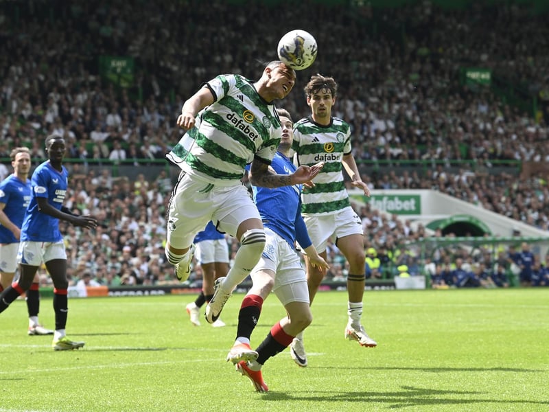 Adam Idah, pictured above, came on for Kyogo Furuhashi but missed a good chance at the end. Anthony Ralston was called upon at right-back, and Tomoki Iwata plus Nicolas Kuhn were also introduced.