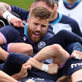 Luke Crosbie is one of many players looking to stake a claim for Scotland against Italy.