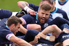 Luke Crosbie is one of many players looking to stake a claim for Scotland against Italy.