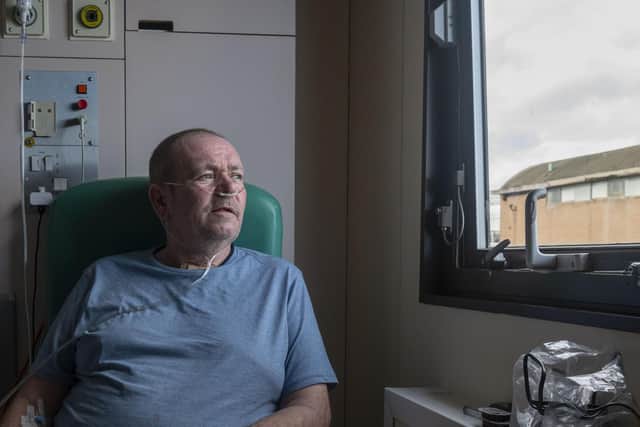 Covid patient Ricky McPhail