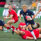 Gus Warr in action against Canada this summer in what is proving to be a busy calendar for Scotland. (Photo by Chris Tanouye/Getty Images for Scottish Rugby)