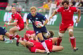 Gus Warr in action against Canada this summer in what is proving to be a busy calendar for Scotland. (Photo by Chris Tanouye/Getty Images for Scottish Rugby)