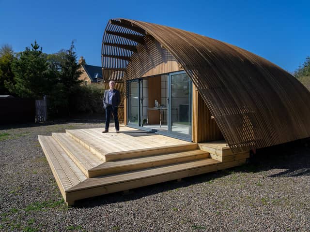 The firm designs and makes luxury accommodation pods. Picture: contributed.