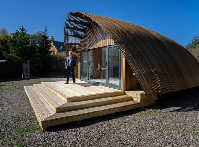 The firm designs and makes luxury accommodation pods. Picture: contributed.