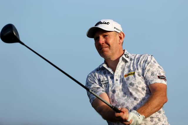 Stephen Gallacher on the way to making the cut in his 600th European Tour appearance. Picture: Andrew Redington/Getty Images.