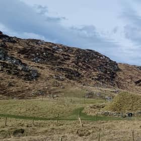 The Bosta Iron Age house on the Isle of Lewis was reconstructed after a storm shifted sands on the beach to reveal stone walls of a village which had been hidden under the dunes for millennia. PIC: Bernera Museum.
