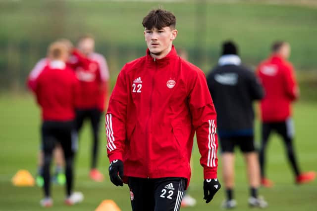 Calvin Ramsay will likely break Aberdeen's record transfer sale. (Photo by Ross Parker / SNS Group)