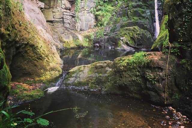 Den of Finella in Aberdeenshire is a not-so-hidden treasure with the beauty sport now being marred by litter. PIC Contributed.