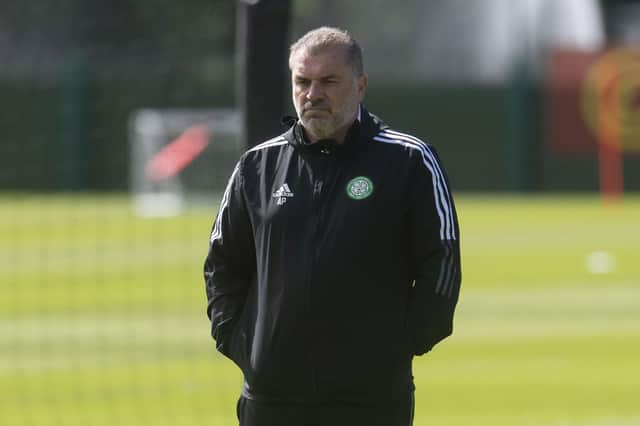 Ange Postecoglou felt Celtic got a good workout in the 3-3 friendly draw against Rapid Vienna. (Photo by Craig Foy / SNS Group)