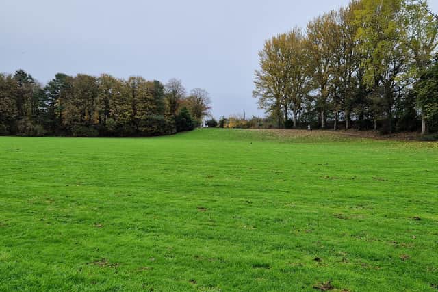 The proposed site on Stirling Road for the extension to Camelon Cemetery. Pic: National World