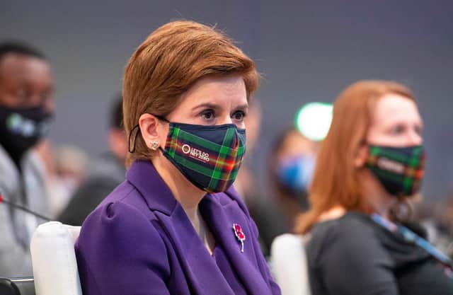 First Minister Nicola Sturgeon has addressed the frustration of Scottish football fans over crowd restrictions. (Photo by Ross MacDonald / SNS Group)
