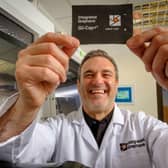Marco Caffio, co-founder and CSO at Integrated Graphene. Picture: Mike Wilkinson.