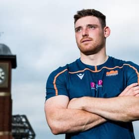 Edinburgh centre George Taylor is excited by the chance to be involed in tomorrow's European quarter-final away to Bordeaux. Picture: Ross Parker/SRU/SNS