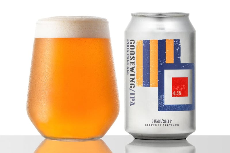 The last alcohol-free offering from Edinburgh's Jump/Ship Brewery is Goosewing IPA. The makers describe it as "a delicious hazy IPA brimming with tropical hops and tantalising hints of mandarin and mango". It's just 40 calories a can and sugar-free.

Gluten-free | vegan | 40 calories per can | sugar-free