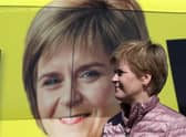 Outgoing First Minister Nicola Sturgeon