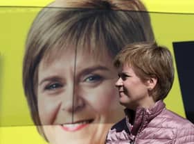 Outgoing First Minister Nicola Sturgeon