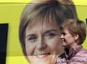 Outgoing First Minister Nicola Sturgeon