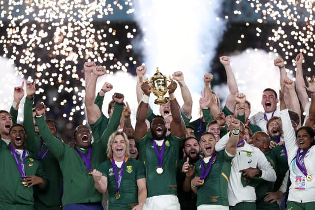 Scotland will face holders South Africa at the 2023 Rugby World Cup in France. Picture: David Davies/PA Wire