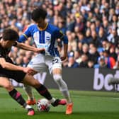 Kaoru Mitoma has shone for Brighton this season and has a big admirer in Celtic boss Ange Postecoglou.