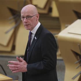 Deputy First Minister John Swinney at the Scottish Parliament in Holyrood, Edinburgh. Picture date: Wednesday June 23, 2021.