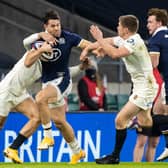 Sean Maitland was outstanding in the win over England and should return to the team against Ireland on Sunday. Picture: Craig Williamson/SNS