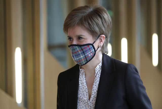 First Minister, Nicola Sturgeon has allowed Scotland to be the only country in the UK and Ireland where golf courses are still open. Picture: Andrew Milligan - WPA Pool/Getty Images.