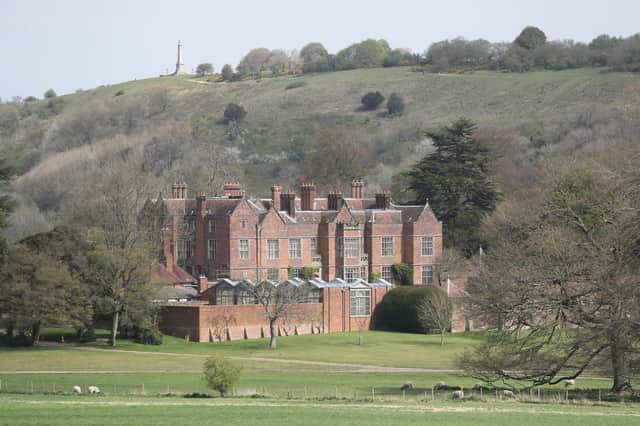 Chequers, in Buckinghamshire, the official country residence of the Prime Minister, where Boris Johnson is self-isolating. Picture: Steve Parsons/PA Wire