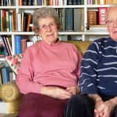 Ann and Angus Mitchell in 2014. Mrs Mitchell, part of a World War Two code-breaking team at Bletchley Park, died on May 11 2020, aged 97, having tested positive for Covid-19. Her funeral took place on May 20 2020.