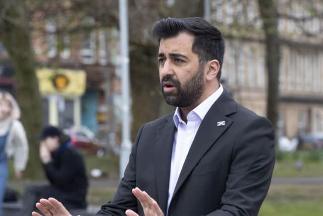 Health Secretary Humza Yousaf makes 'no apology' for controversial Rangers tweet. (Credit: RossTurpie/ Daily Record)