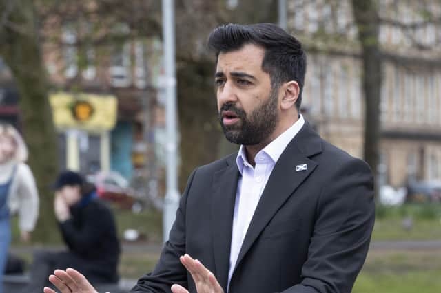 Health Secretary Humza Yousaf makes 'no apology' for controversial Rangers tweet. (Credit: RossTurpie/ Daily Record)