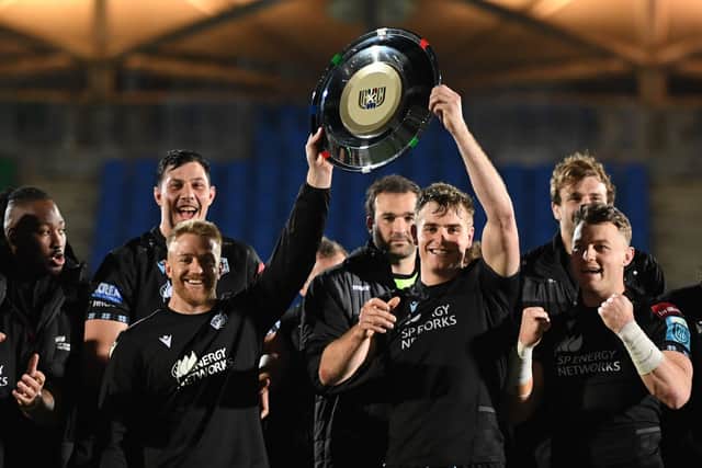 Glasgow Warriors have already lifted the Scottish-Italian Shield this season but have their sights set on bigger prizes. (Photo by Ross MacDonald / SNS Group)
